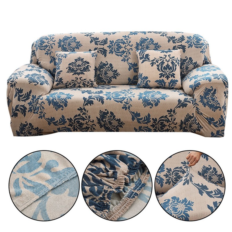 Waterproof Elastic Dustproof Slipcover Sofa Cover Cushion Protector (For 4