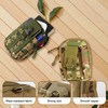 AfitLulu Tactical Molle Pouch, Utility Pouch with 2-Layer Zipper and