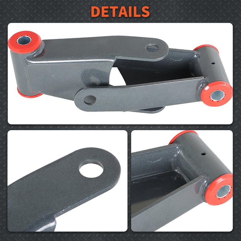 labwork Rear Drop Lowering Shackle Kit Replacement for Ford F250