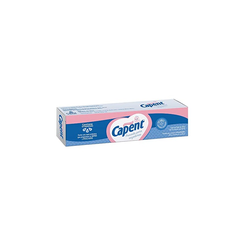 Capent, Pomada para rozaduras | Con vitamina A,D y E