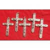 CHRISTIAN CATHOLIC LOT OF 5 Cross And 5 Rosary Centerpiece