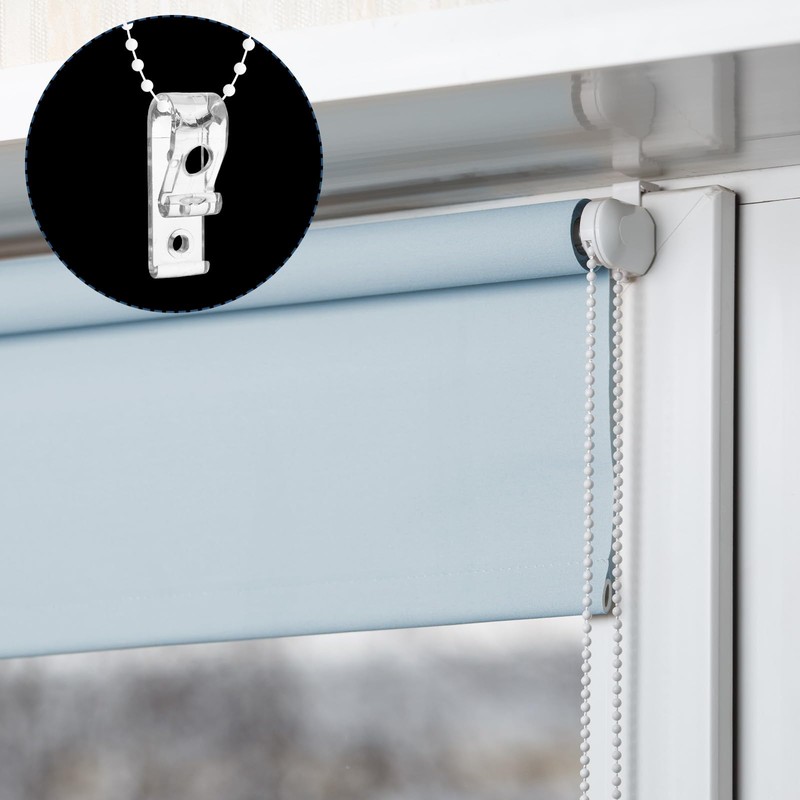 4 Sets Roman Blind P Clip, Blind Cord Safety Device