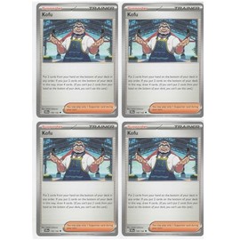 Kofu 138/142 - Stellar Crown Trainer Card Set x4 - Playset