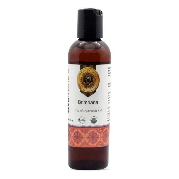 Ayumantra Brimhana Oil Herbal Blend Massage Oil for Daily Skin