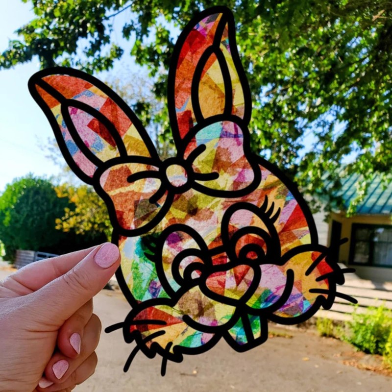 Tadpolez Easter Craft Children, Easter Paper Craft Set, Easter Eggs