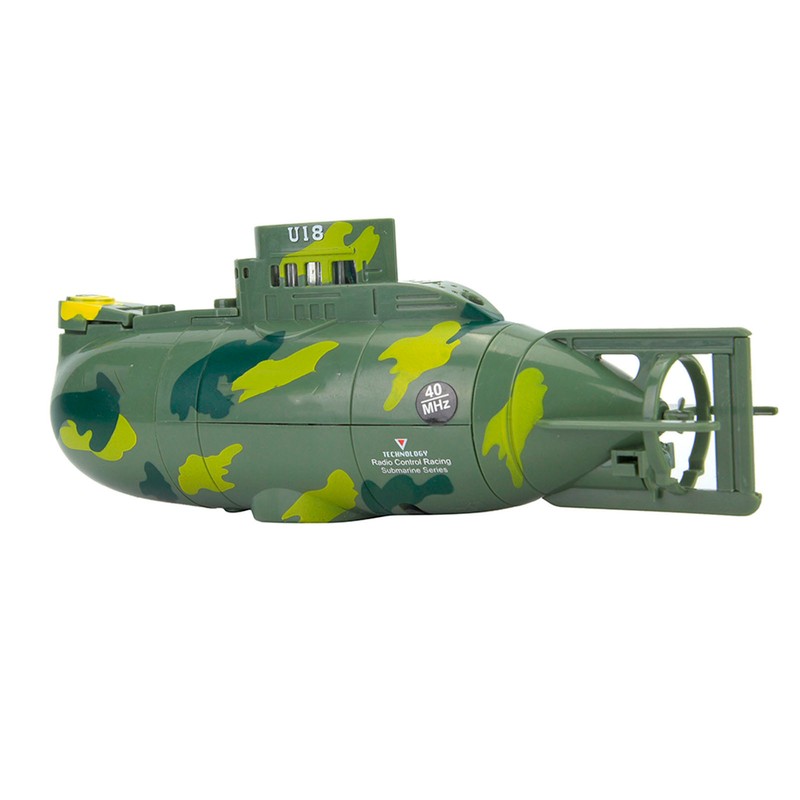 Mini Simulation Military Remote Control 6 Channel Submarine Toy Model