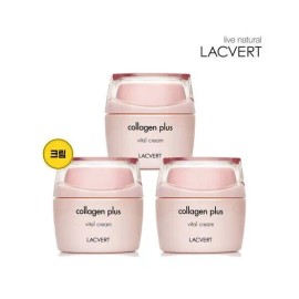 LG Household & Health Care [LG Household & Health Care] Laquevert Collagen Vital Cream 3 cans_671814 / [엘지생활건강] 라끄베르 콜라겐 바이탈 크림 3통_671814