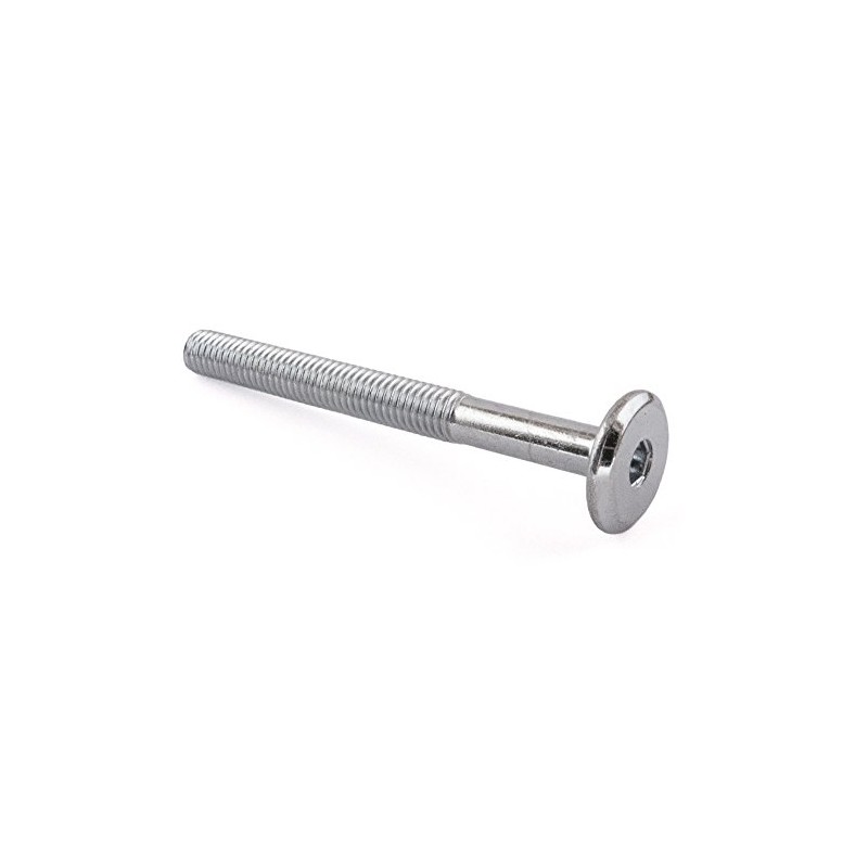 Furniture Connector Bolts, Zinc Plated, M6 x 60mm, Pack of