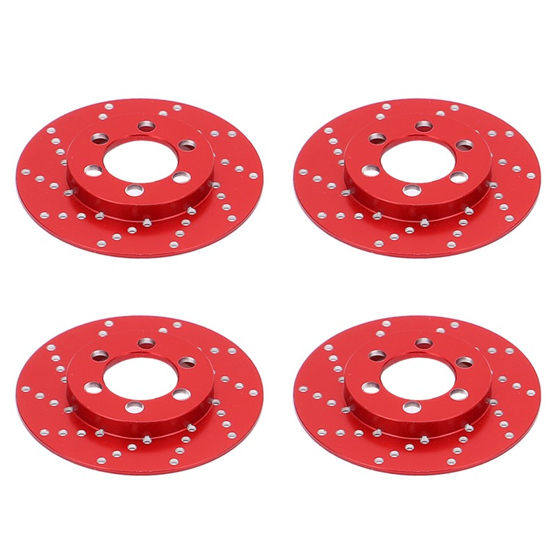 4pcs RC Brake Disc Aluminum Alloy Brake Caliper for 2.2