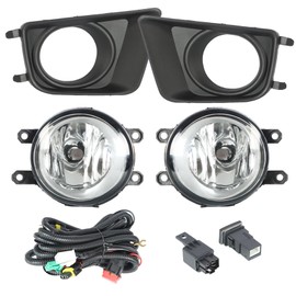 labwork 1 Pair Fog Lights Lamps Assembly Replacement for Toyota Tacoma 2012-2015 Driving Fog Lights Lamps with Bulbs Fog Light Covers Harness Switch
