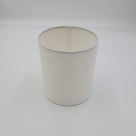 Pack of 2 Lampshade Linen E14 Replacement Shade Replacement Part Cylindrical Lampshade White Fabric Lamp Table Lamp Pendant Lamp Shade for Floor Lamp (Pack of 2 White)