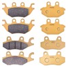 Brake Pads Ceramic Fit for Kawasaki Mule Pro FXT/EPS KAF