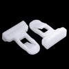 Rexka 30pcs Front & Rear Spoiler Moulding Clip Compatible with