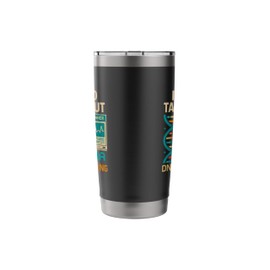 I Like To Talk About DNA Sequencing Retro Science & Genetics Stainless Steel Insulated Tumbler