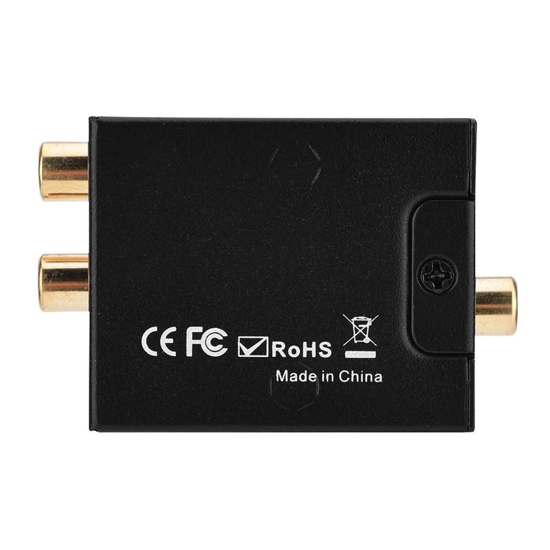 Digital Analog Audio Converter Optical Fiber to Analog Digital Audio