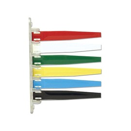 Unimed Primary Colors Exam Room Flags, 6 Flags