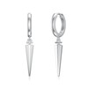 MEIDERBO Spike Earrings for Women 925 Sterling Silver Spiked Hoop