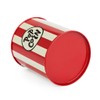 balvi Pen Holder Popcorn Colour Red and Beige Metal