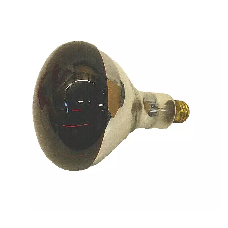 RoHS Red Bowl Heat Lamp 250 Watts 120 V Long