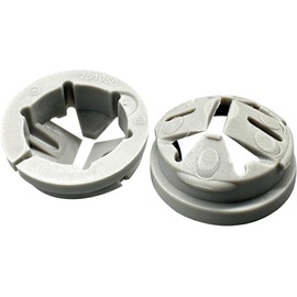 Arborix Electrical Box Knockout Plugs Romax Connectors Junction Box Adapter Non-metallic Push In Cable Connectors Snap In Conduits Fittings Plastic Connectors Trade Sizes 3/8 Inch 130 Pcs