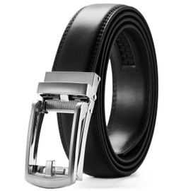 CHAOREN 32mm Ratchet Belt Buckle Only for 1 1/4" Slide Belt Strap - Automatic Click Buckle Adjustable