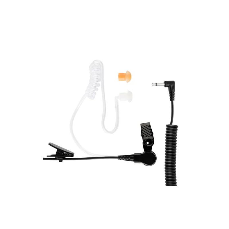 LIFE IS SIMPLE Security Surveillance Headset with 3.5 mm Plug