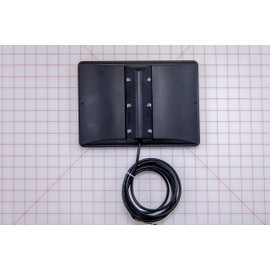 Rosco Vision Mirror Lite 56-74 Double Nickels Heated Convex Mirror Head – 7" x 10", 1" Ball Stud Mount – Wide-Angle Defrost for Commercial & Transit Vehicles