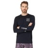 RVCA Men's RVCA Long Sleeve Surf Tee Black X-Large