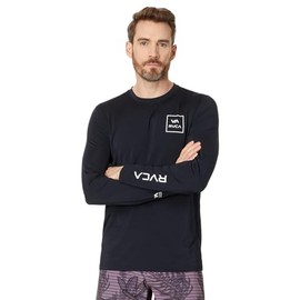 RVCA Men's RVCA Long Sleeve Surf Tee Black X-Large