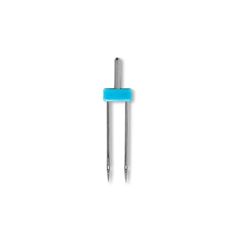 Prym 152918 Double Sewing Machine Needle Universal 130/705 100/6.0 mm,