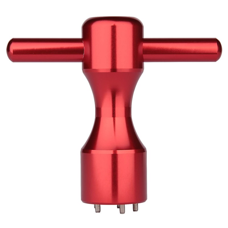 NA 1pc Red 5-Prong Golf Weight Wrench Tool Compatible with