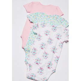 Carter's Baby Girls' 9-Piece Basic-Gift Set, Pink Floral, 6 Months