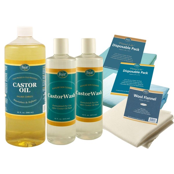 Resupply Kit for Palma Christi Castor Oil Packs