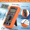 Digital Multimeter, Multimeter with AC DC Voltmeter & Ohm Volt