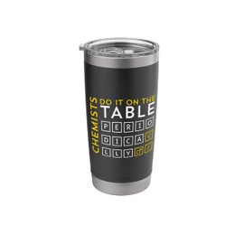 Modern Chemistry Design with Minimalist Elegance Stainless Steel Insulated Tumbler