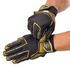 Shock Doctor Showtime Receiver Glove, Black/Gold Chain M