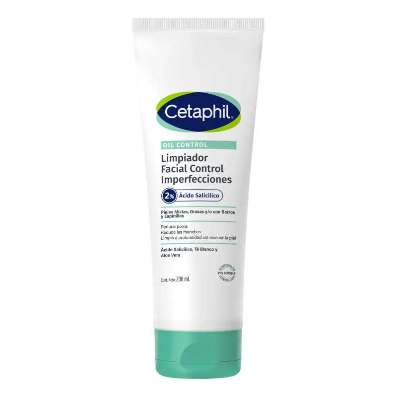 Cetaphil Limpiador Oil Control 250 Ml Piel Mixta 18+ Mixta