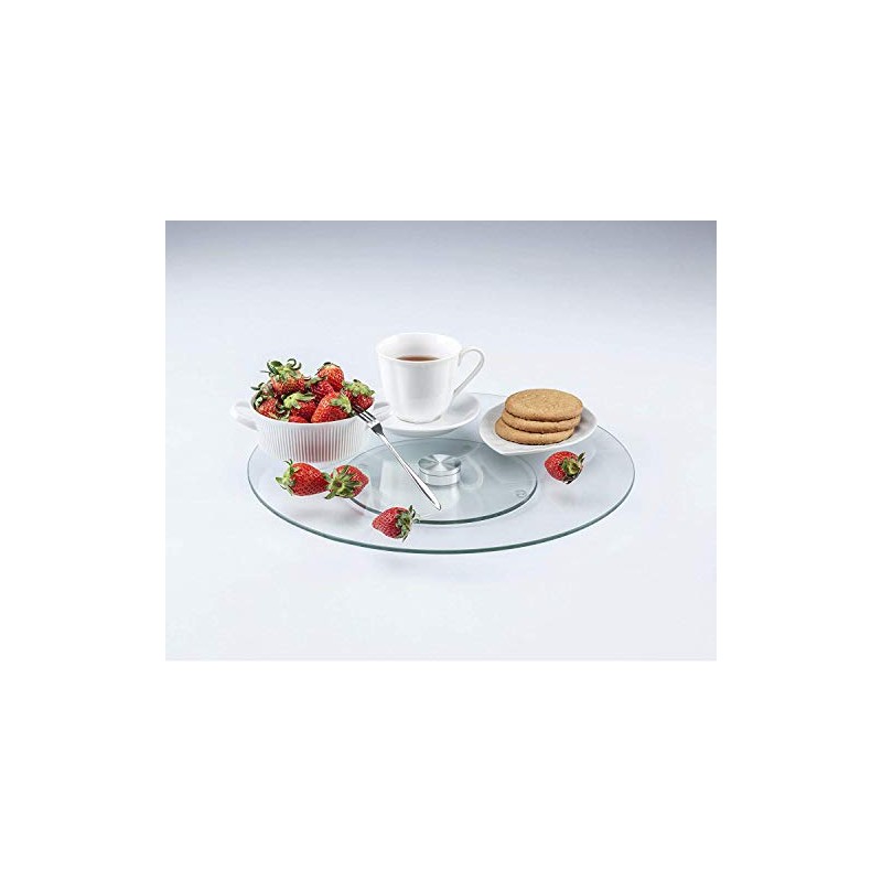 handy helpers Bulk Buys Tempered Glass Lazy Susan