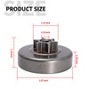CADUFUELLY 3/8 Poulan Pro P3314 PP4218A Craftsman Chainsaw Sprocket Clutch