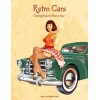 Retro Cars Coloring Book For Grown-Ups 1