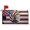 Dacawin American Eagle Patriotic Mailbox Covers Magnetic Standard Size USA