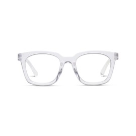 To the Max Progressive Oversized Blue Light Blocking Glasses - Clear +1.00