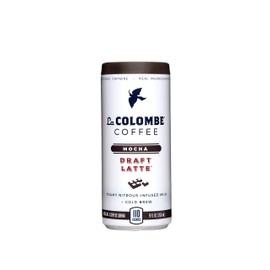 La Colombe Mocha Draft Latte - 9 Fluid Ounce, 4 Count - Cold-Pressed Espresso and Frothed Milk + Dark Chocolate - Made With Real Ingredients - Grab And Go Coffee