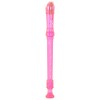 Recorder Workshop 301TPK Descant Recorder, Transparent Pink
