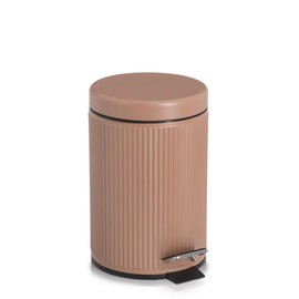 Zeller 18963 Cosmetic Bin 3 Litres Metal / Plastic Mocha