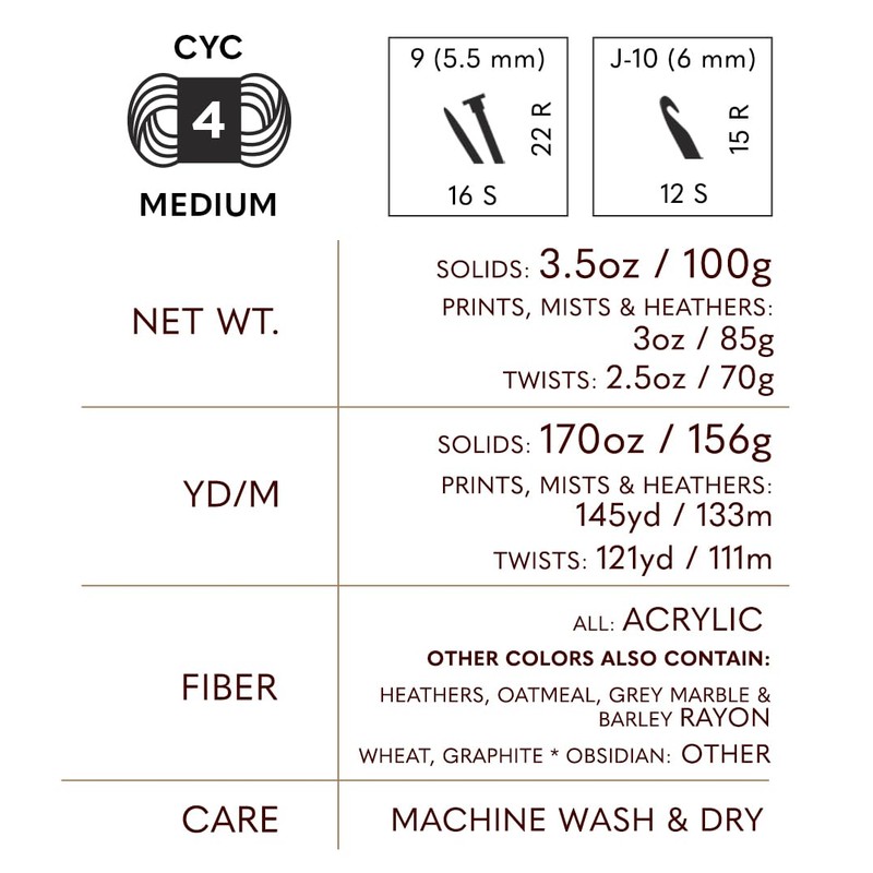 (3 Pack) Lion Brand Yarn Vanna's Choice Yarn, Beige