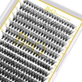Bq lash Extensiones De Pestañas Individuales Clásicas Diy 280pcs B&q 30D+40D 9-16mm Longitudes Mixtas Curvatura D