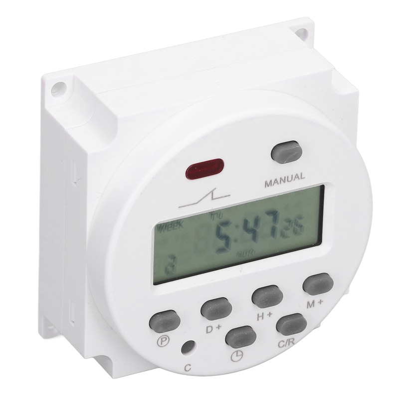 Electronic Timer Programmable LCD Digital Time Control Relay Switch 16