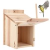Innovative Wooden Birdhouse Natural and Safe DIY Outdoor Wooden Birdhouse