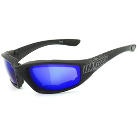 King Kerosin KK140 Sunglasses (Black/Matt, One Size)